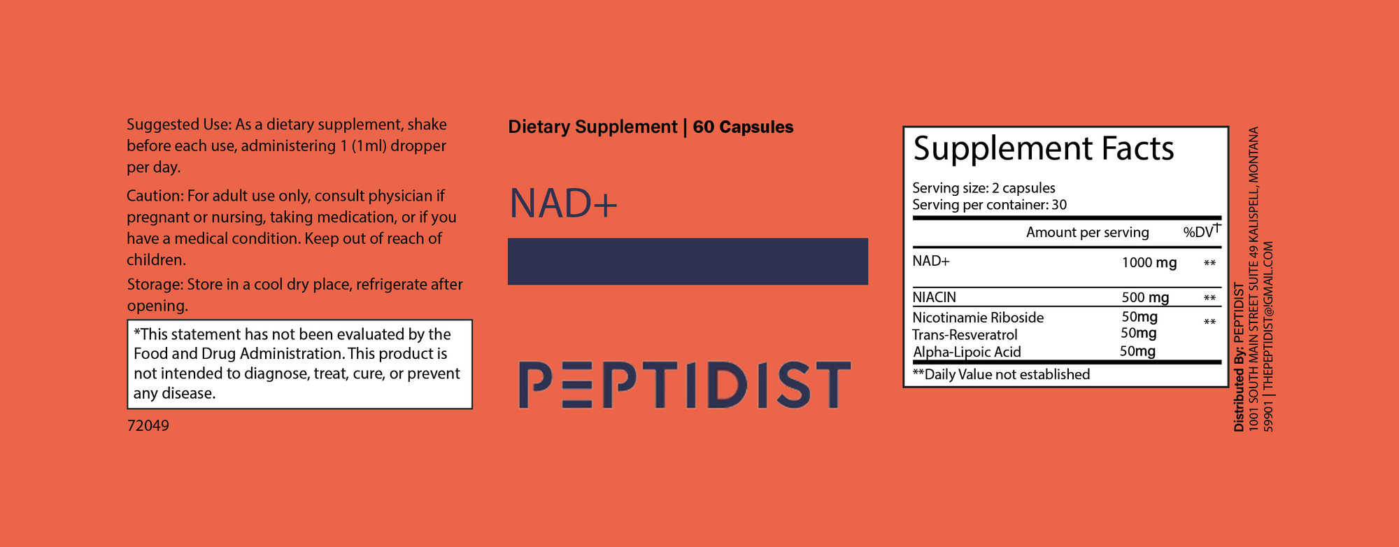 NAD+ 1000mg